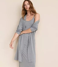 Lou & Grey Softened Modal Strappy Pajama Dress