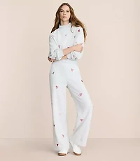 Lou & Grey Heart Cozy Cotton Wide Leg Pants