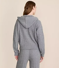 Lou & Grey Cable Hoodie Sweater
