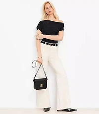 Asymmetrical Ruched Top