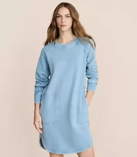 Lou & Grey Raglan Mini Pocket Dress
