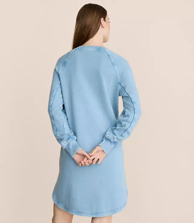 Lou & Grey Raglan Mini Pocket Dress