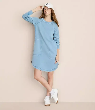 Lou & Grey Raglan Mini Pocket Dress