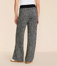 Lou & Grey Colorblock Wide Leg Sweater Pants