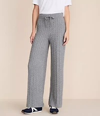Lou & Grey Cable Sweater Straight Leg Pants