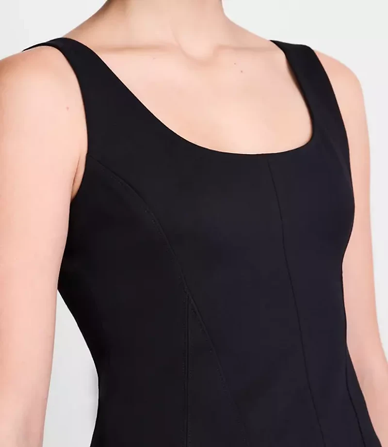 LOFT Versa Ponte Bustier Top