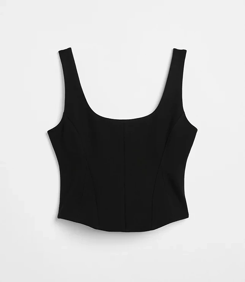 LOFT Versa Ponte Bustier Top