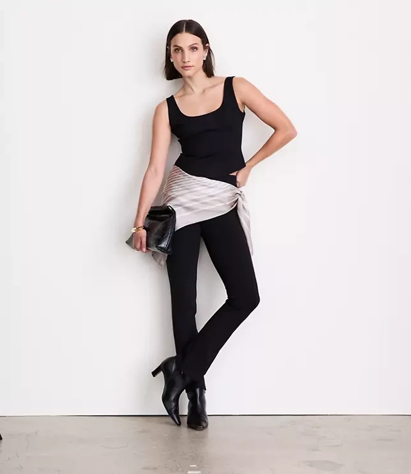 LOFT Versa Ponte Bustier Top