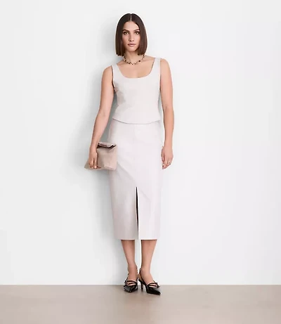 LOFT Versa Ponte Bustier Top