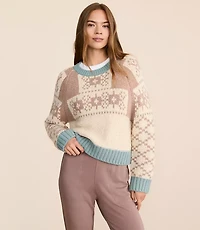 Lou & Grey Geo Fair Isle Sweater