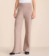 Petite Lou & Grey Heathered Upstate Waffle Wide Leg Pants