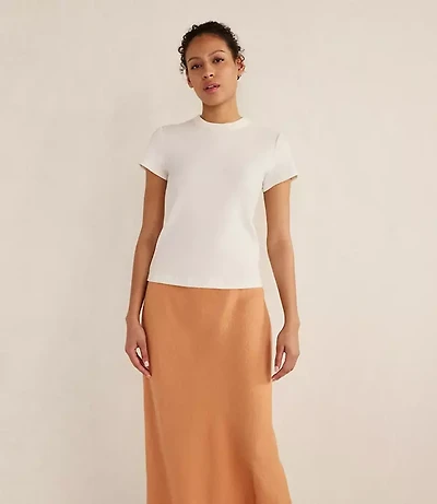 Haven Well Within Essential Organic Cotton Crew Neck Tee