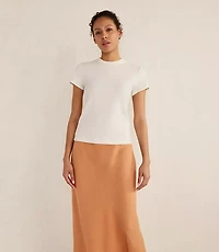 Haven Well Within Essential Organic Cotton Crew Neck Tee