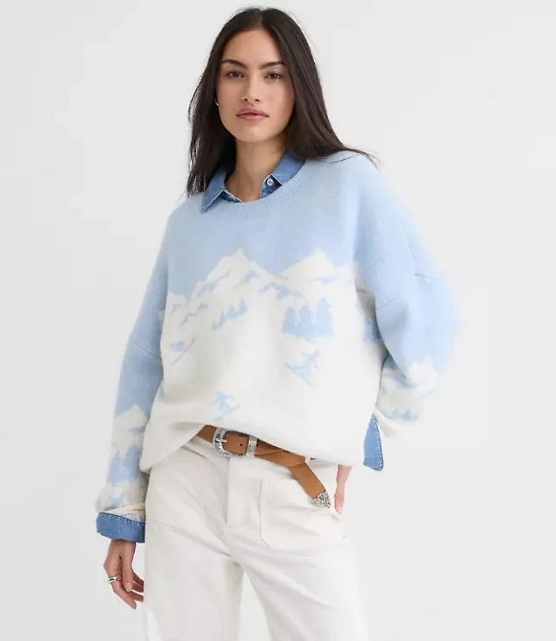 Mountain Ski Sweater