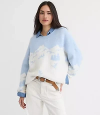 Mountain Ski Sweater