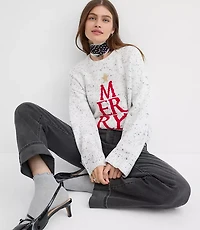 Merry Mock Neck Sweater