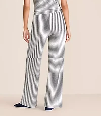 Lou & Grey Stripe Textured Wide Leg Pants