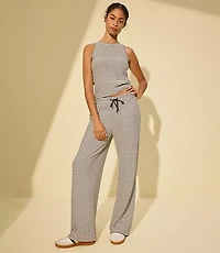 Lou & Grey Stripe Textured Wide Leg Pants
