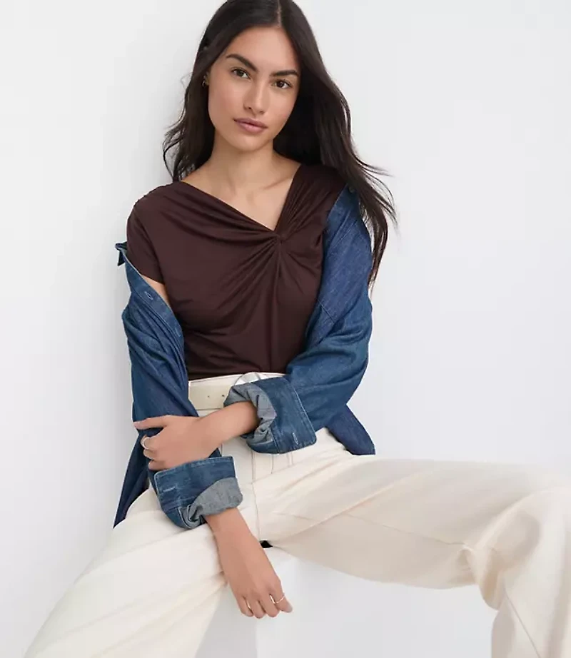 Knotted Baby Tee
