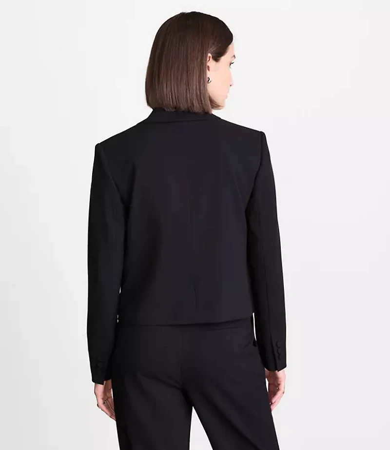 Petite LOFT Versa Seasonless Stretch Short Jacket