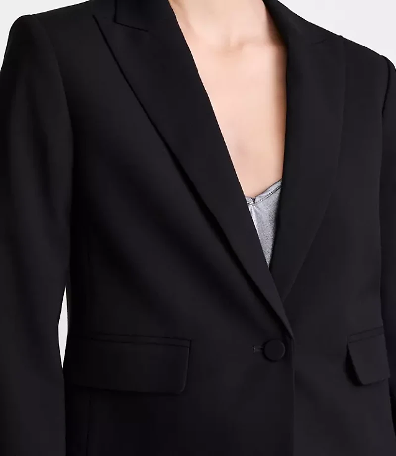 Petite LOFT Versa Seasonless Stretch Short Jacket