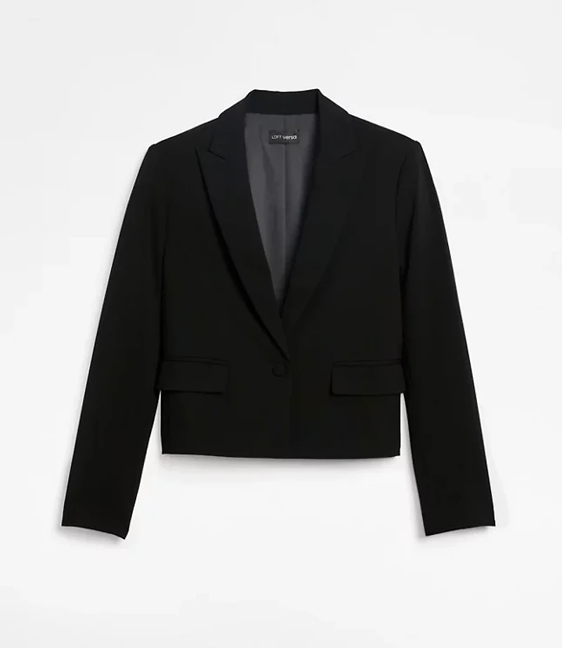 Petite LOFT Versa Seasonless Stretch Short Jacket