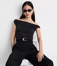LOFT Versa 360 Knit Off The Shoulder Top