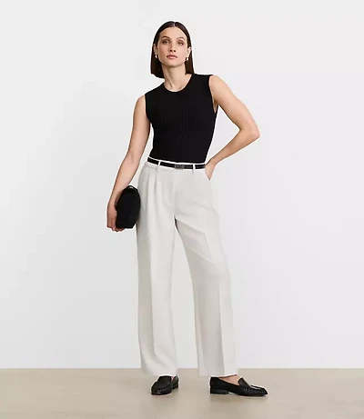 LOFT Versa Ribbed Sleeveless Sweater