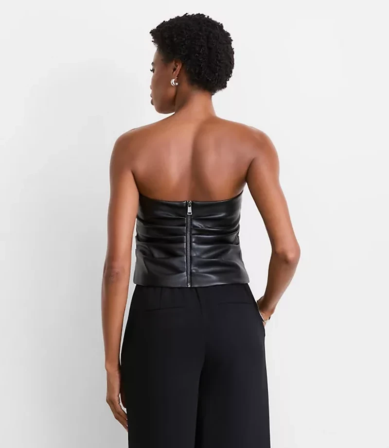 LOFT Versa Faux Leather Bustier