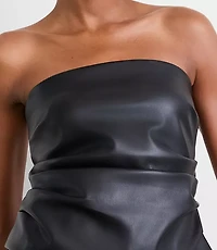 LOFT Versa Faux Leather Bustier