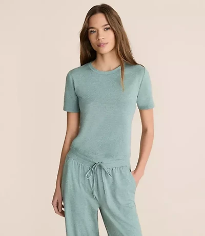 Lou & Grey Heathered Brushedsoft Tee