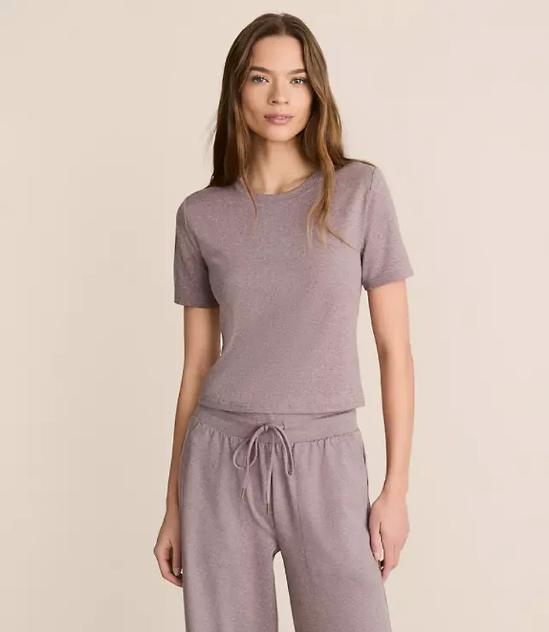 Lou & Grey Heathered Brushedsoft Tee