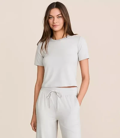 Lou & Grey Heathered Brushedsoft Tee