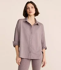 Lou & Grey Heathered Brushedsoft Shirt
