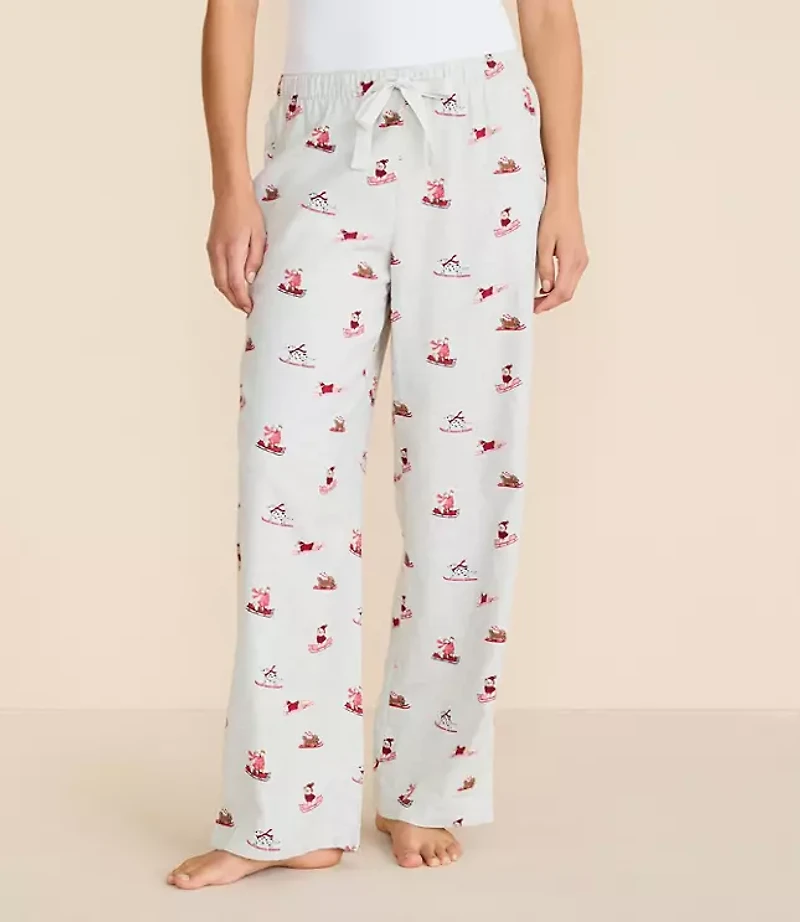Ski Puppy Pajama Pants