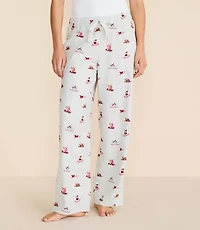 Ski Puppy Pajama Pants