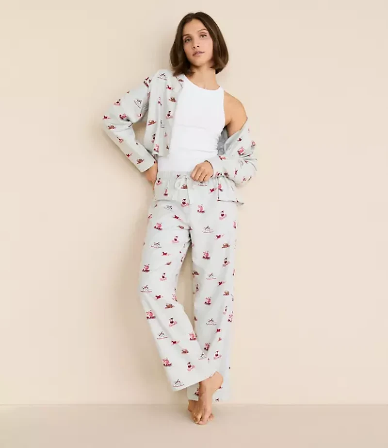 Ski Puppy Pajama Pants