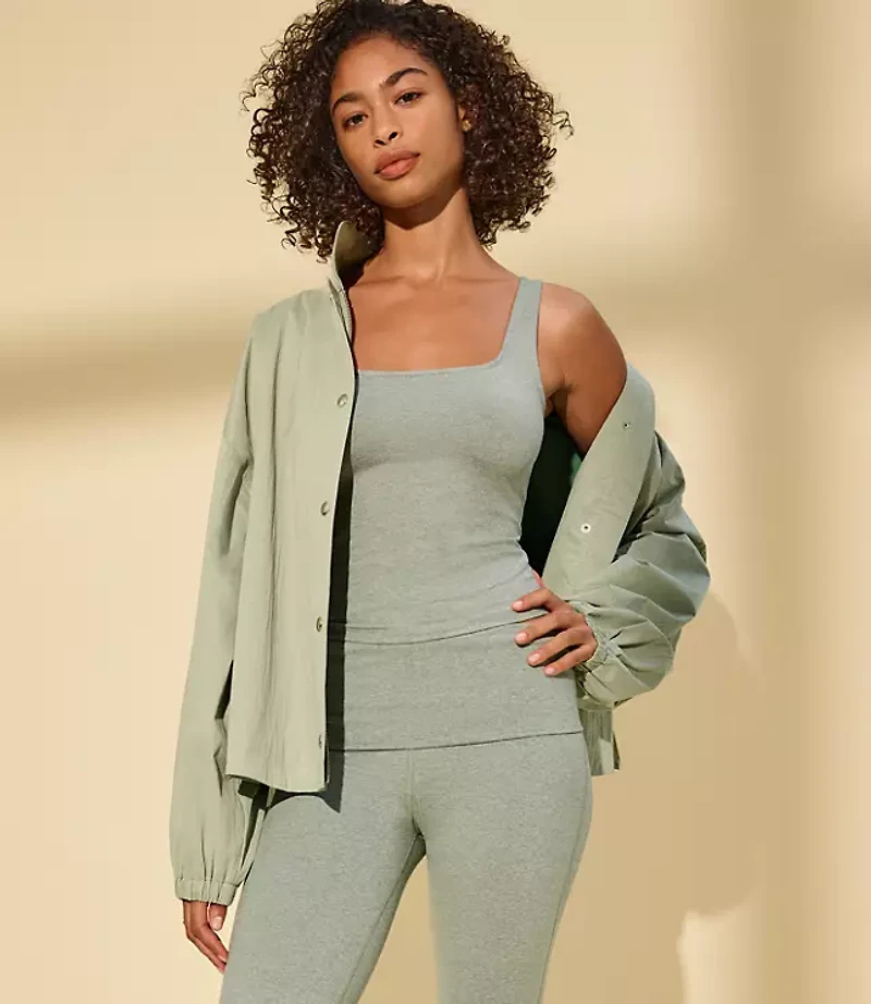 Lou & Grey Peached Dolman Anorak