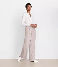 LOFT Versa Ribbed Henley Sweater