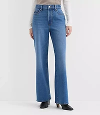 Rivete High Rise Wide Leg Jeans Vintage Dark Wash