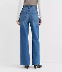 Rivete High Rise Wide Leg Jeans Vintage Dark Wash