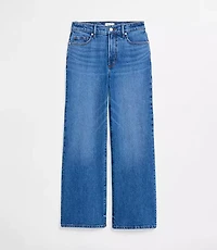 Rivete High Rise Wide Leg Jeans Vintage Dark Wash