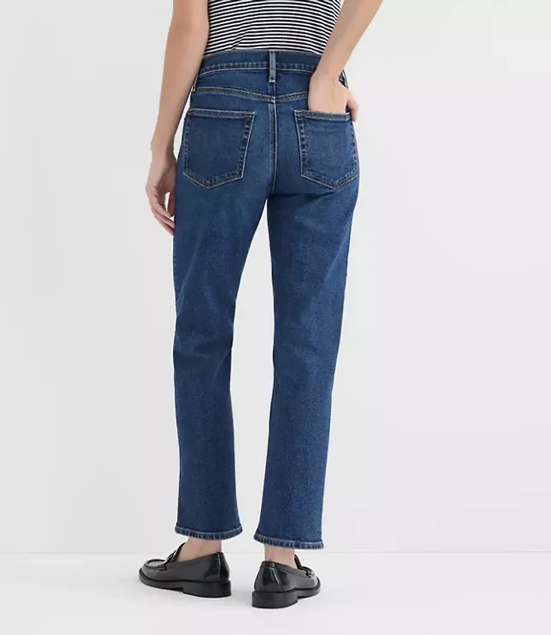 Rivete Mid Rise Slim Jeans Muse