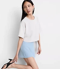 LOFT Versa Crepe Drape Relaxed Tee