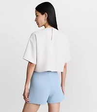 LOFT Versa Crepe Drape Relaxed Tee