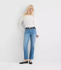 Rivete Mid Rise Slim Jeans Authentic Vintage Wash