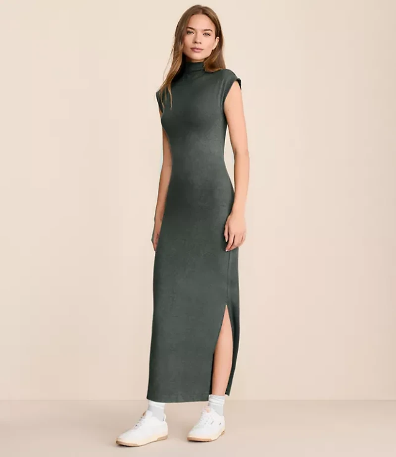 Lou & Grey Cozy Sweater Knit Column Dress