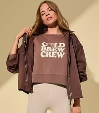 Lou & Grey Cold Brew Crew Elite Fleece Sweatshirt