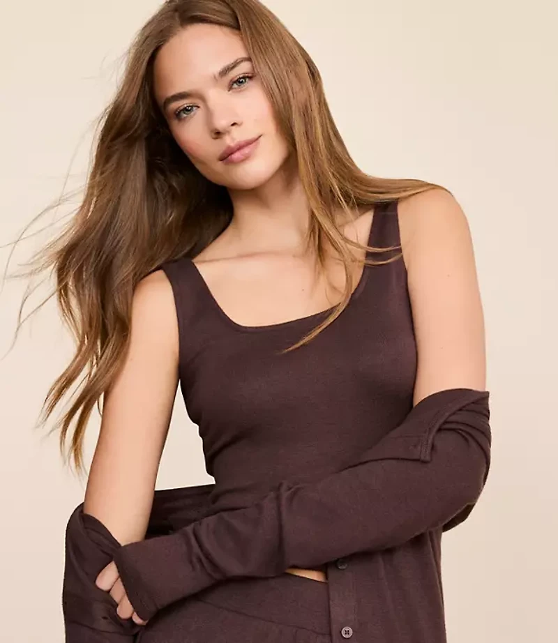 Petite Lou & Grey Brushed Sweater Knit Cami