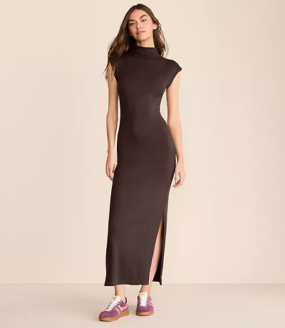 Petite Lou & Grey Brushed Sweater Knit Column Dress